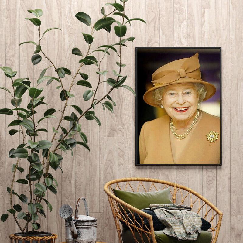 The Queen of England 5D DIY Diamond Painting Kits Full Square Drill Wall Decor
