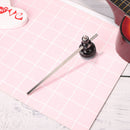 Drum Pedal Beater for Bass Aluminum Alloy Hammer with Felt Head (Black)
