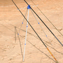 Telescopic Fishing Pole Tripod Stand Fishing Rod Holder Bracket Fishing Tackle