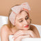 Elastic Colorful Plush Bow Women Girls Headbands Makeup Headwrap Wash Face Band