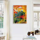 5D DIY Diamond Painting maple forest Drill Rhinestone Mosaic Art Picture Ho