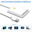 USB 2.0 Smart Card Reader for DNIE CAC IC ID Bank SIM Card Windows 7 8 10 Vista