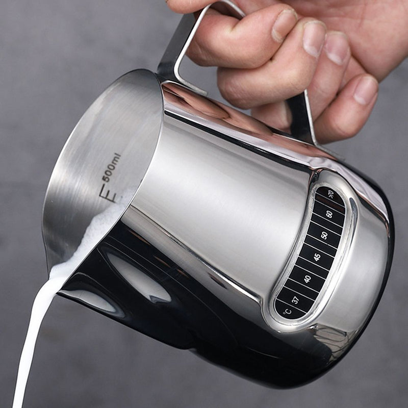 Steamer Cup Stainless Steel Milk Frothing Pitcher 600ml/20oz Steaming Pitchers