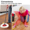 Mop Heads Replacements 4pcs Floor Head Mop Refills for O-Cedar (White) Newly