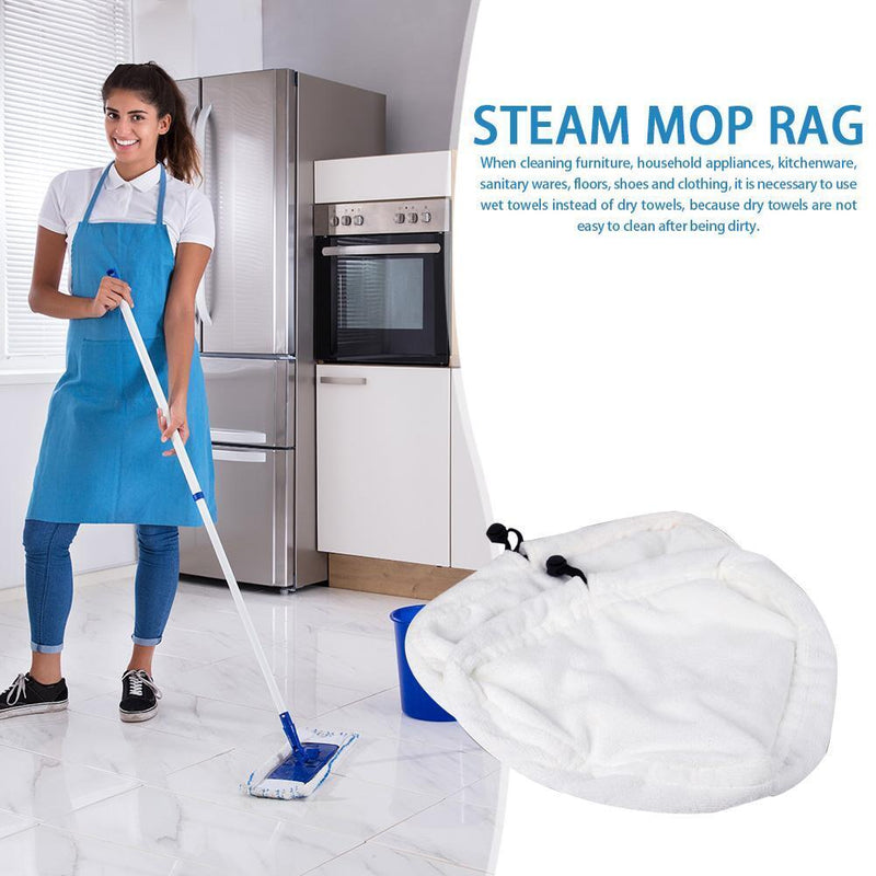 Steam Washable Mop Cloth Cover Microfiber Floor Cleaning Replacement Pads Newly