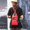 Fashion Women Oxford Cloth Travel Large Capacity Knapsacks Crossbody Chest Bag