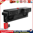 2 Fans External Cooler USB Powered Cooling Fan for Switch Console (Black) Newly