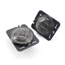 1Pair For Jeep Wrangler JK 2007-2017 LED Turn Signal Side Light Smoked Lens