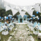 12 Flags 3.2m White Cotton Birthday Wedding Party Pennant Bunting Banner Decor