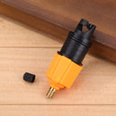 Air Valve Adapter Kayak Rowing Boat Pump Adaptor for SUP Board (Orange) Newly