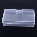 Parts Box Collapsible Rectangle Plastic Boxes Transparent Plastic Beh
