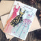 5D Partial Round Diamond Painting DIY Greeting Wedding Cards Party Xmas Decor