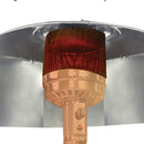 Outdoor Courtyard Heater Reflector Shield Patio Heater Heat Focusing Reflector