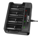 Fast Charging Dock Adapter For AA AAA NI-CD NI-MH Rechargeable Batteries