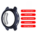 Smart Watch Screen Protector Case Grease-proof Anti-fingerprint (Dark Blue)