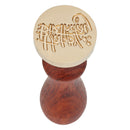 Retro Wax Seal Stamp Happy Birthday Paint Wood Seal for DIY Envelope Weddin