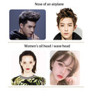 Hollow Massage Comb Anti-Static Wet Dry Scalp Styling Hair Brush (Black) Newly