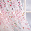 Wintersweet  Curtain Tulle Window Treatment Voile Drape Valance Pink