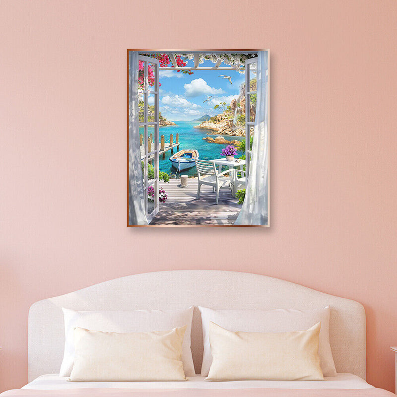 5D-Diamond Rhinestone Painting, Square, Home Decor