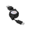 JUNERAIN USB-C-USB3.1 Retractable Cable for Data Sync, Charging Cable, 5