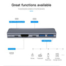 OTG Adapter Docking Station PD Charging USB C Hub 4K HDMI For Laptop PC