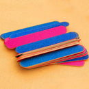 Double Sided Sandpaper Nail Files STRAIGHT Fine Grit Acrylics File X2X5