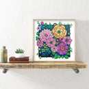 5D DIY Diamond Painting Flower Partial Drill Rhinestone Mosaic Art Picture Ki