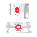 Router Table Insert Plate Woodworking Bench Trimming Machine Board (Red) Newly