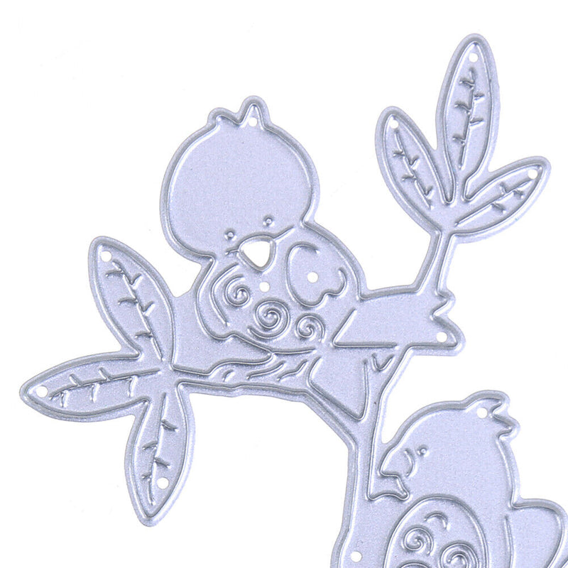 Birds in Branch Metal Cutting Die Stencil for DIY Scrapbook Embossing Craft-1906