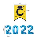 2022 Graduation Balloon Kit - Hanging Banner Grad Party Decorations (C) Newly