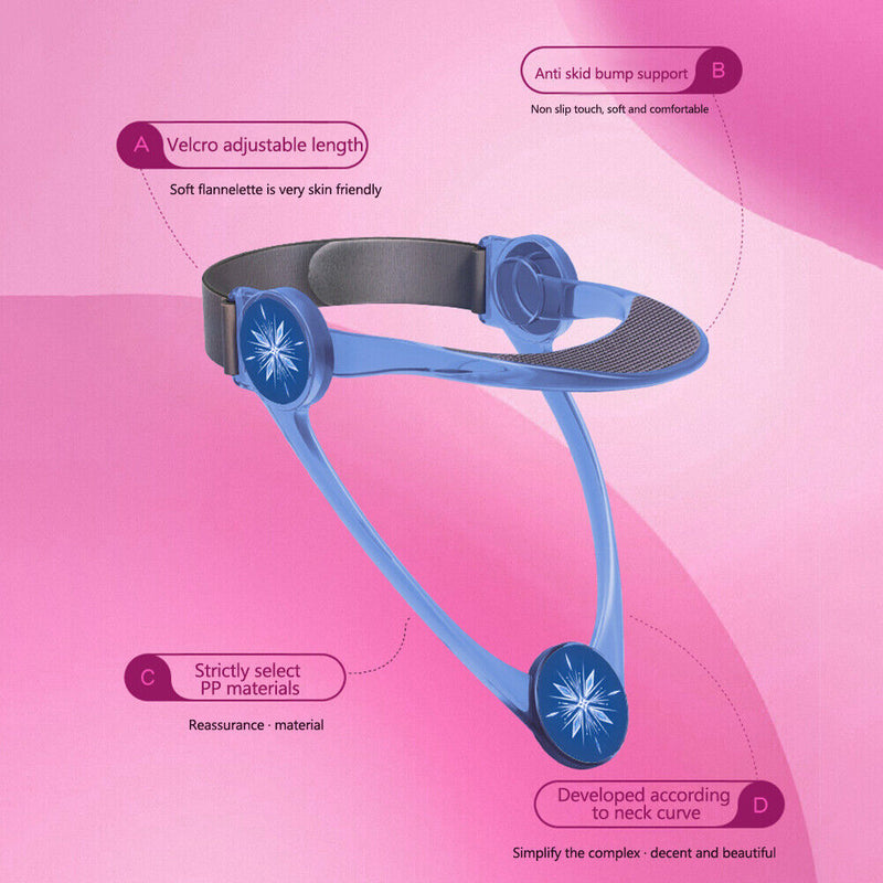 #A Neck Corrector Adjustable Neck Fixed Support Soft Health Care Posture Correct