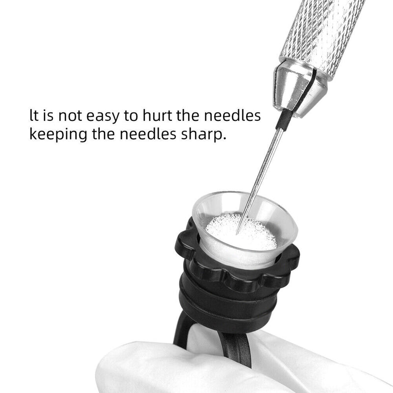 Tattoo Ring Cups Sponge Microblading Pigment Holder Tattoo Ink Cups(50pcs)