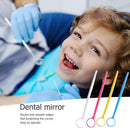 100pcs Plastic Dental Tooth Mirror Dentist Tool for Teeth Whitening