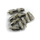 Innersetting 10-Piece Twist-on Connector (UHF PL259), RG8 RG58 RF Coaxia
