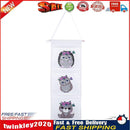 Wall Hanging Storage Bag DIY Owl Diamond Painting Home Organizer (AA1024) Newly