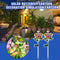 Butterfly Solar Led Light Outdoor Garden Gazebo Decor Light Lawn Pathway Lamp`