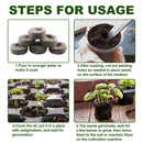 Nursery Soil Blocks - Mixed Pellets Garden Seeds Soil Blocks for Indoor Plants