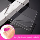 Nail Color Mixing Paint Palette Easy Clean DIY Makeup Nail Art Display Tray