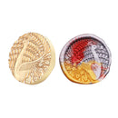 Animal Round Retro Wax Seal Stamp Head Fire Paint for Wedding Invitations D