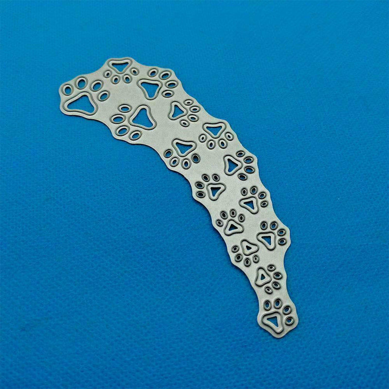 Dog Paw Print Metal Cutting Dies Stencil Scrapbooking Emboss Hot H8K0 UK B5K6