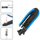 Cable Stripper Terminals Crimper Coax  Wire Cable StripperFor RG59/RG6/RG11