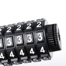 WHEEL UP Anti Theft Steel Cable Lock MTB Bicycle Padlock (Password 1.2m) Newly