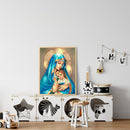 Full Embroidery Printed 3 Strands 11CT Jesus Mother Kit Stamped DIY Cross Stitch