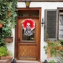 Horror Clown Garland Door Hanging Garland Decor Halloween for Festival Party`
