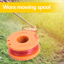 10ft Replacement Grass Edger Line Spool Trimmer Cap for WORX (12x Spools) Newly