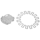 Snowvirtuos 2pcs Sunshine DIY Cutting Tools Stencil Scrapbook Embossing Pa