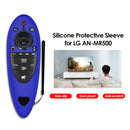 Silicone TV Remote Controller Cover Protective Case for LG AN-MR500 (Blue)
