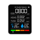 5 in 1 Multifunctional Humidity Analyzer Air Quality Temperature Monitor To