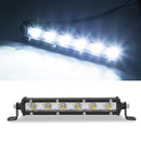 8 Inch 18W LED Work Light Bar Ultra Thin Waterproof Offroad Driving Lamp