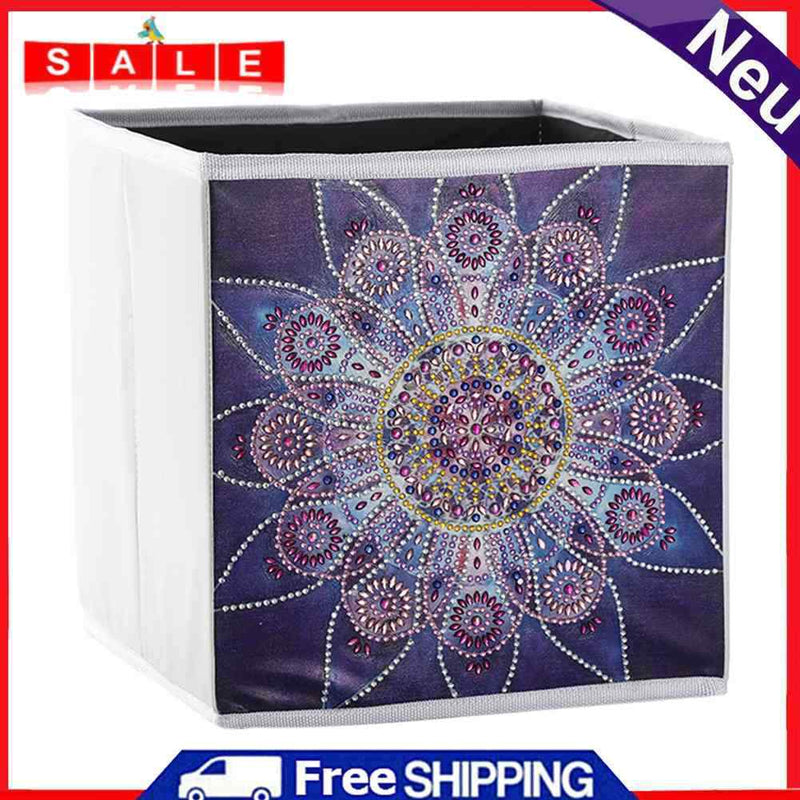Storage Box Organizer DIY Diamond Painting Flower Folding Sundries? Container